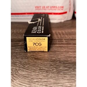 Kenra Color Demi Permanent Hair Color 7CG Medium Blonde Copper Gold shine